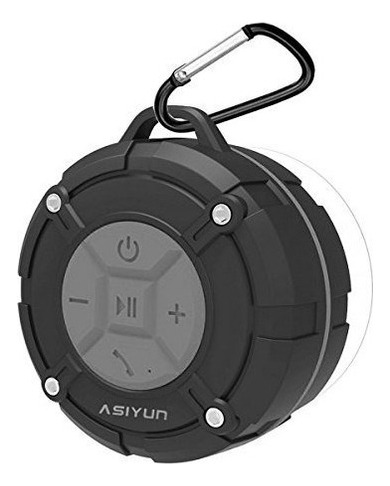 Asiyun Altavoces De Ducha Portatil Impermeable Con Ipx7 Alta