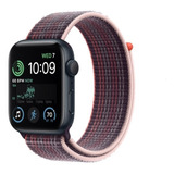 Apple Watch Se 44mm A2723 Aluminio Midnight Sport Loop Gps