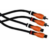 Cable 2 Rca Hembra A 2 Rca Macho 3mts Bespeco Sl2x300