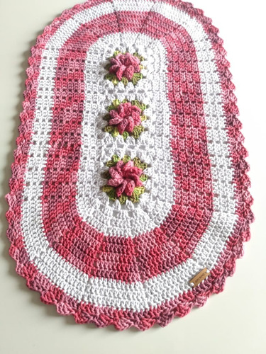 Tapete De Croche Flores