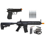 Marcadora Airsoft Aeg Hk 416 Bbs Beretta 84fs 6mm Xchws C