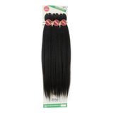 Jumbo Zhang Hair Zgtex Pré Esticado 190g 3 Telas Coloridos Cor Castanho Escuro (2