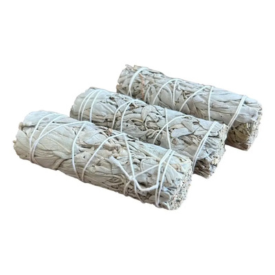 3 Piezas De Salvia Blanca Californiana Sahumerio Atados al alto vacío | MercadoLibre