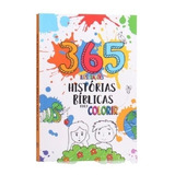 Livro 365 Histórias Bíblicas Para Colorir Infantil Crianças