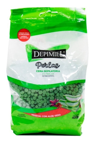 Cera Depilatoria Perlas Vegetal Depimiel Profesional X 400