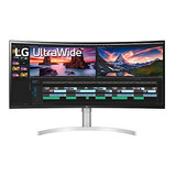 LG 38wn95c-w Monitor Ultraancho Qhd 21: 9 Curvo De 38 Pulgad