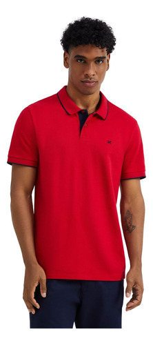 Camisa Gola Polo Hering Básica Masc Piquet C/bordado - Loja