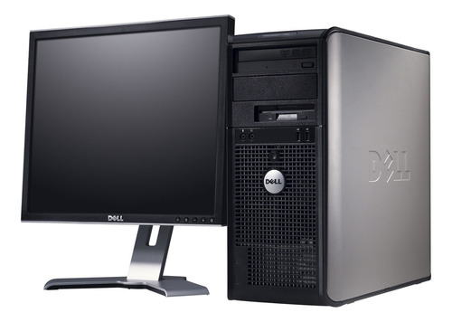 Pc Completa Core 2 Duo Dell Con Monitor 17  4 Gb Ddr2  Gb160