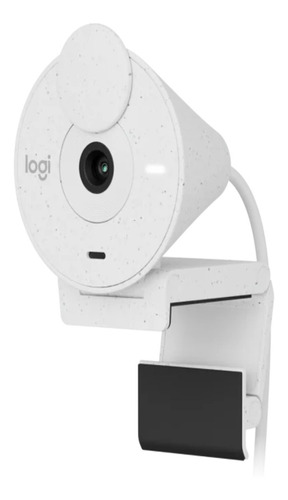 Camara Web Logitech Brio 300 Blanco Usb-c Fullhd 30fps