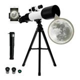 Telescopio Astronomico Monocular F36060 Con Soporte Celular