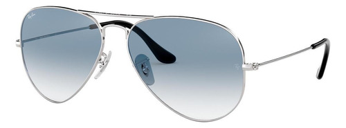 Gafas Ray-ban Aviator Rb3025 Gradient Light Blue 