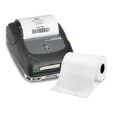 10 Pz Papel Térmico 80  X 35mm Para Impresora Portátil Full