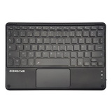 Teclado Sem Fio Bluetooth Com Touchpad Mouse Para Ios