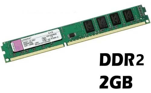 Memória Ram Ddr2 2gb/ Frequência Variada Para Desktop