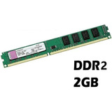 Memória Ram Ddr2 2gb/ Frequência Variada Para Desktop