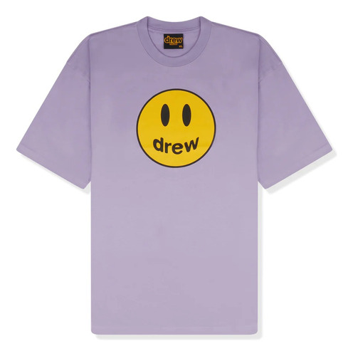 Playera Drew House Oversize Original Algodón Bieber Violet