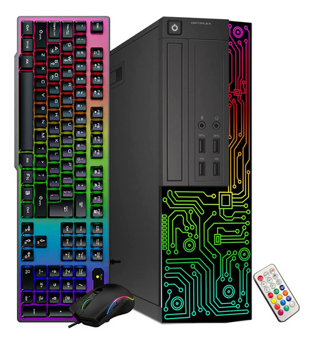 Ordenador De Sobremesa Dell Optiplex Luces Rgb Procesad...