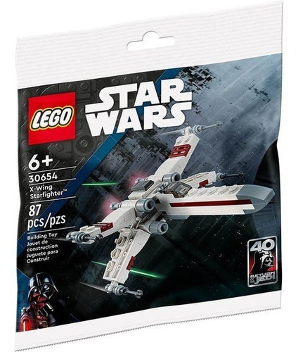 Lego 30654 Caza Espacial X-wing Cantidad De Piezas 87