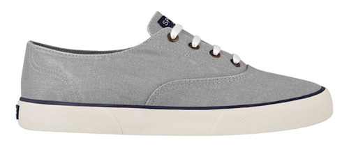 Tenis Nauticos Sperry Mujer Dama Casual Gris Pier Saturated