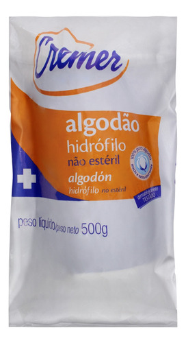 Algodão Hidrófilo Cremer Pacote 500g