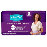 Kit 6 Absorvente Geriatrico Plenitud Femme Noturno C/ 8un