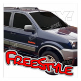 Calcos De Puertas Freestyle Ford Ecosport - Ambos Lados