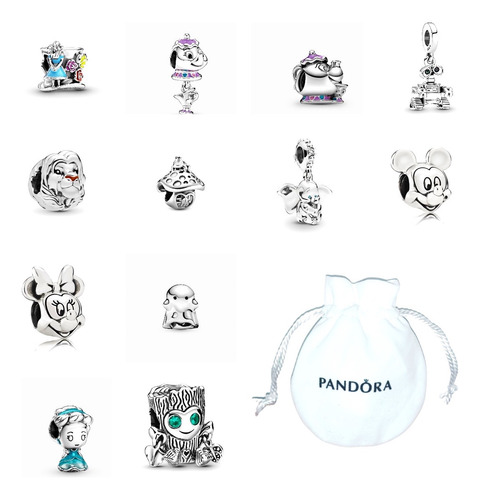 Charms Pandora Cuentos 925 Original Incluye Bolsa Cubrepolvo