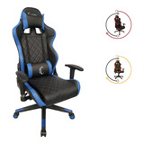 Silla Gamer Gaming Ergonomica Reclinable Colores Audiotek