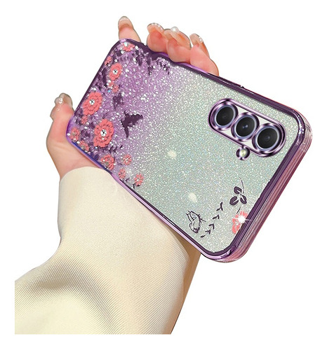 Diamantes Bling Funda Case For Niñas Y Mujer Para Samsung