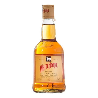 Whisky White Horse 500ml Uisque Cavalo Branco 8 Anos | MercadoLivre