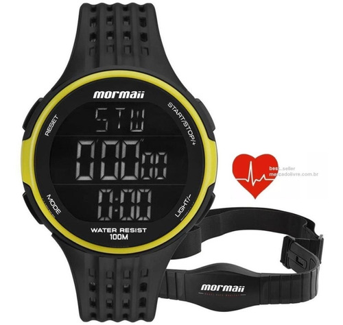 Relógio Mormaii Mo11559aa/8v Mo11559a Monitor Cardiaco 