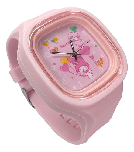 Reloj Pulsera Sanrio Disney Varios Diseños Silicona Infantil