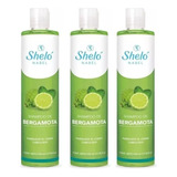 Pack 3 Shampoo Bergamota Sheló Nabel 