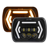 Faros Led De 7 Pulgadas, 7 X 6, 5 X 7 Pulgadas, Luz Para Con