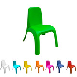 Kit 8 Cadeiras Poltrona Infantil Criança Plástico Sortidas