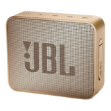 Parlante Jbl Go 2 Portátil Con Bluetooth Waterproof Golden 