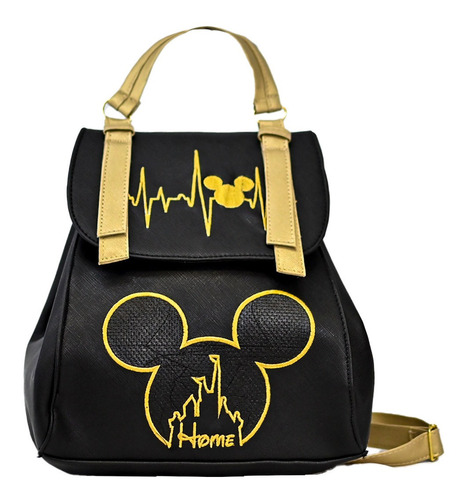 Bolso De Mano Mickey Mouse Dama Mujer Bolsa Mochila Nyny