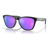 Óculos Oakley Frogskins Matte Black Prizm Violet