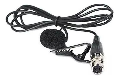 Microfone Profissional Lapela Mini Xlr 3 Pinos Ta3f Gravador