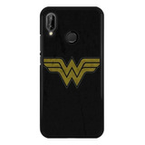 Funda Protector Para Huawei Wonder Woman Dc Comics 04