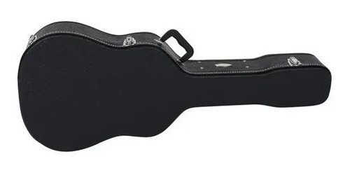 Hard Case Vogga Violão Folk Vcafk Destro Preto