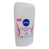 Desodorante Nivea Barra Tono Natural Extra Femenino 54g