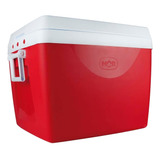 Caixa Cooler Termico 75l Vermelho Grande Até 110 Latas Mor
