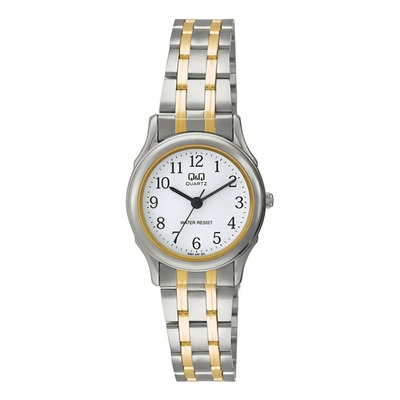 Reloj Mujer Q&Q Q591J404Y Plateado Acero Inoxidable Resistente al Agua | Meses sin interés