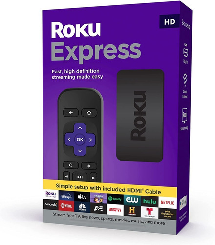 Roku Express  Convierte Tv En Smart (original)