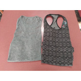 Lote X 2 Musculosa De Mujer Eurosport Gris L