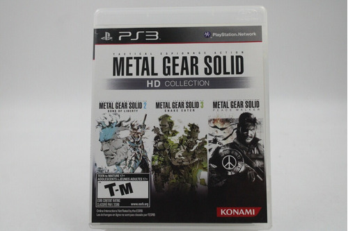 Jogo Ps3 - Metal Gear Solid Hd Collection (1)