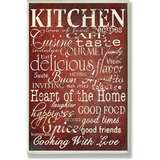 The Stupell Home Decor Collection Words In The Kitchen,...