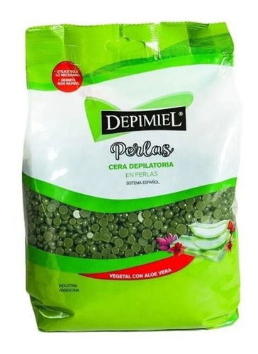 Cera En Perlas Vegetal Sistema Español 800g Depimiel