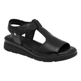 Sandalias De Mujer Flexi Negro 116-814